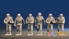 US Airborne BAR team advancing alternate set