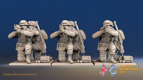 US Airborne bazooka team