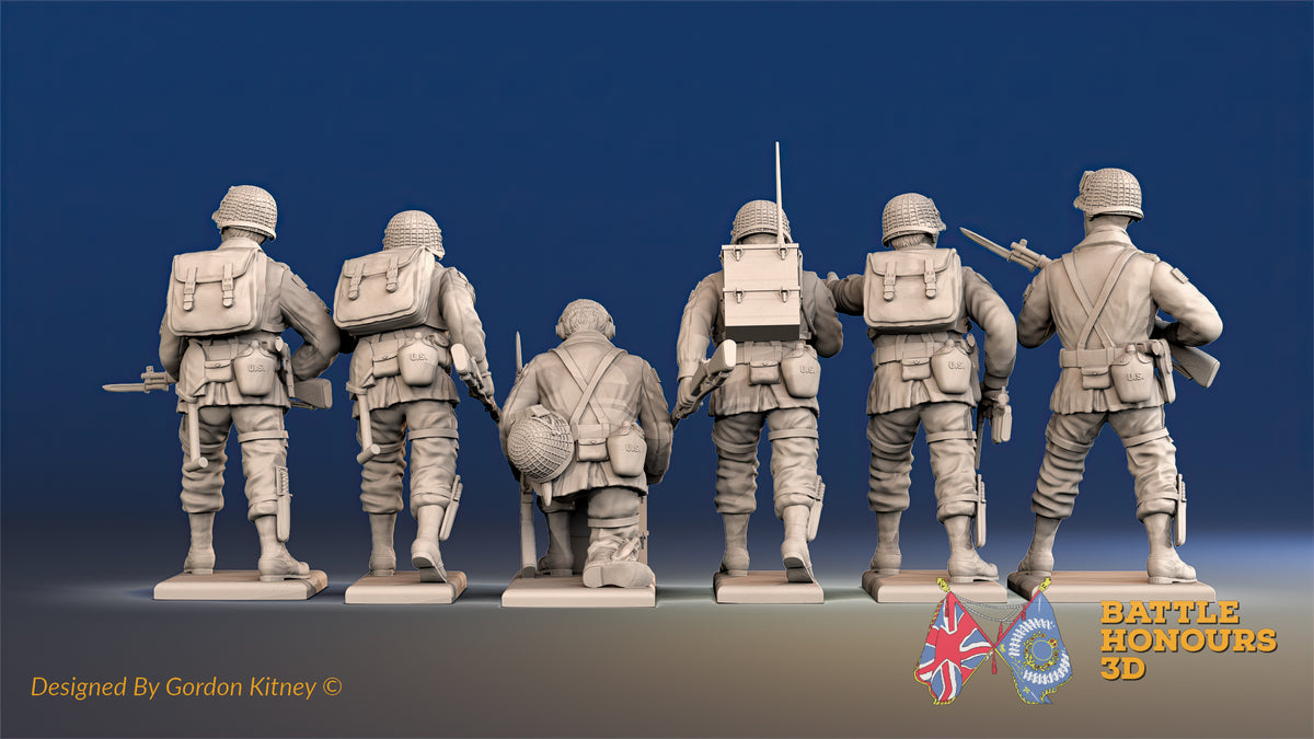 US Airborne command rear view