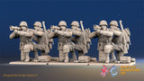 US GI bazooka team