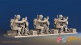 US GI mortar team