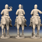 Union cavalry trotting shell jacket command rear view