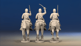 Union cavalry galloping shell jacket kepi with sword rear view