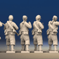 Union Zouave firing line rear view