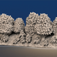 WW2 Normandy thick bush straight bocage terrain alternate render