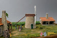 Colonial Caribbean windmill version 2 terrain model graphic