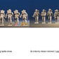 WW2 Canadian Battledress Advancing miniature figures rear view