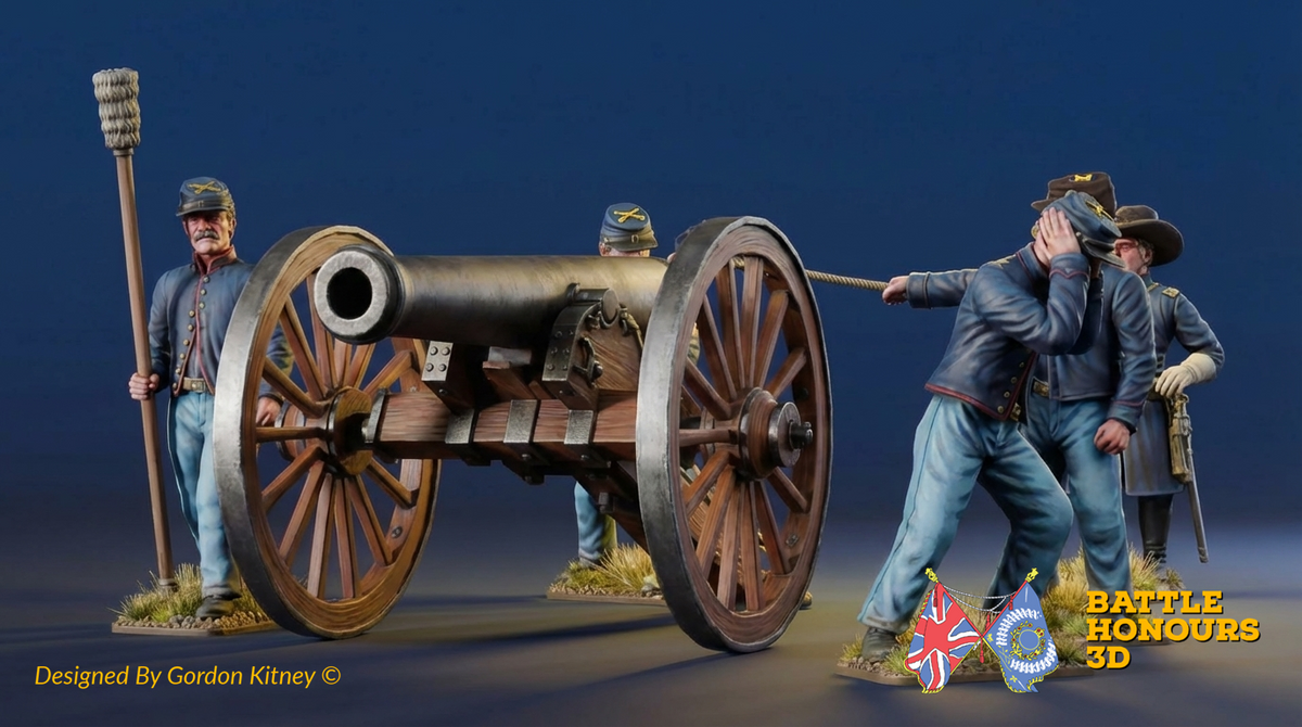 Union artillery and commanders