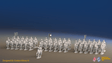 ACW Confederate Cavalry Brigade - Trotting - 37 mounted figures, front view