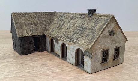 Customer-painted 15mm Austrian Village building by Battle Honours 3D