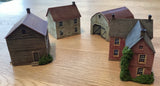 Customer-painted Battle Honours 3D Gettysburg American Civil War buildings by David Case