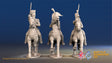 Scottish Colonel Mixed Set 1 mounted command figures