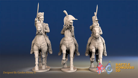 Scottish Colonel Mixed Set 1 mounted command figures