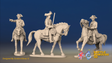 Seven Years’ War Russian Mounted Command - Riding Dress, front view. Supplied unpainted.