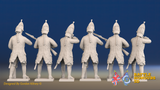 Seven Years’ War Russian Grenadiers - Firing - Winter Uniform - Observation Corps, rear view. Supplied unpainted.