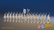 Seven Years’ War Russian Grenadier Battalion - March Attack - Summer Uniform - 30 Figures, front view. Supplied unpainted.