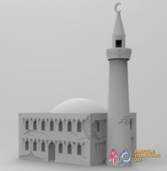 Minarete y Mezquita