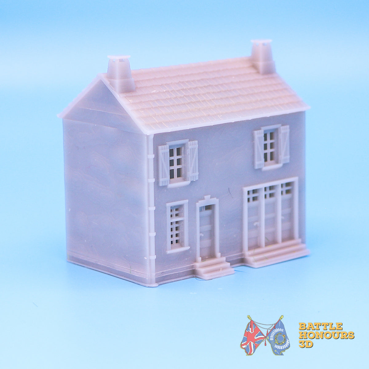 Saint Privat House 5 terrain model view 1