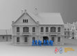 Sonderborg villa terrain model view 1