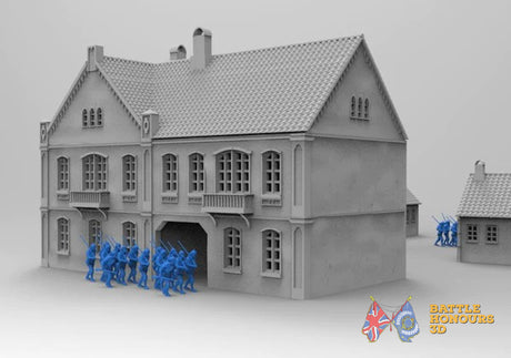 Sonderborg villa terrain model view 2