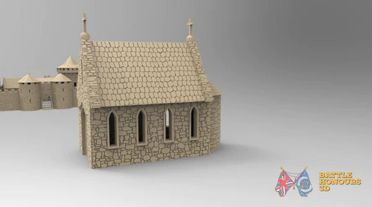 Chapel terrain model view 2