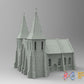 Gothic Church with Towers