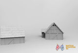 Saxon village terrain model
