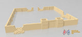 Arabic Town Walls terrain model view 1