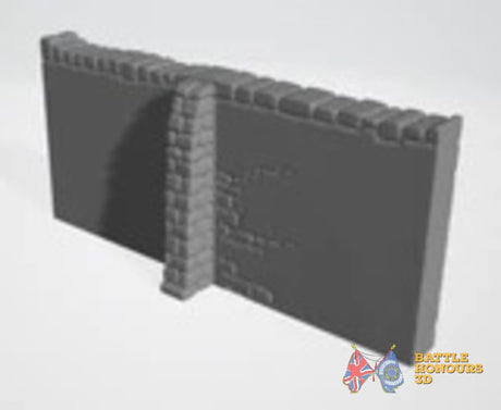 Arabic Town Walls terrain model view 9