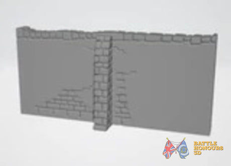 Arabic Town Walls terrain model view 7