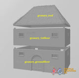 Austrian Granary terrain model view 3