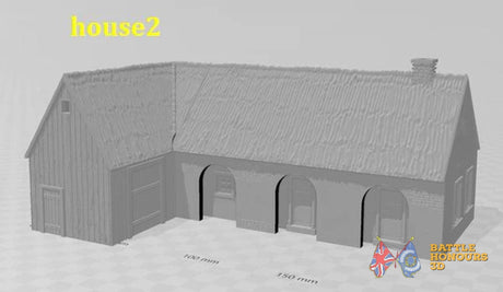Austrian Village terrain set view 12