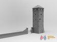 Marengo Torre Teodolinda terrain model view 1