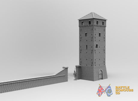 Marengo Torre Teodolinda terrain model view 1