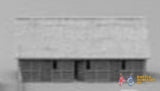 North German barn terrain model view 1
