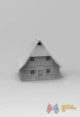 North German House 3 terrain model