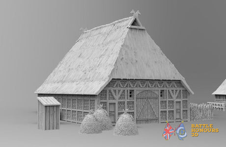 North German House 2 terrain model view 1
