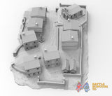 Peninsular village terrain model view 1
