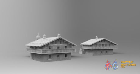 Tyrol Bavaria village terrain model view 13