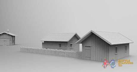 Tyrol Bavaria Barn 1 terrain model view 2