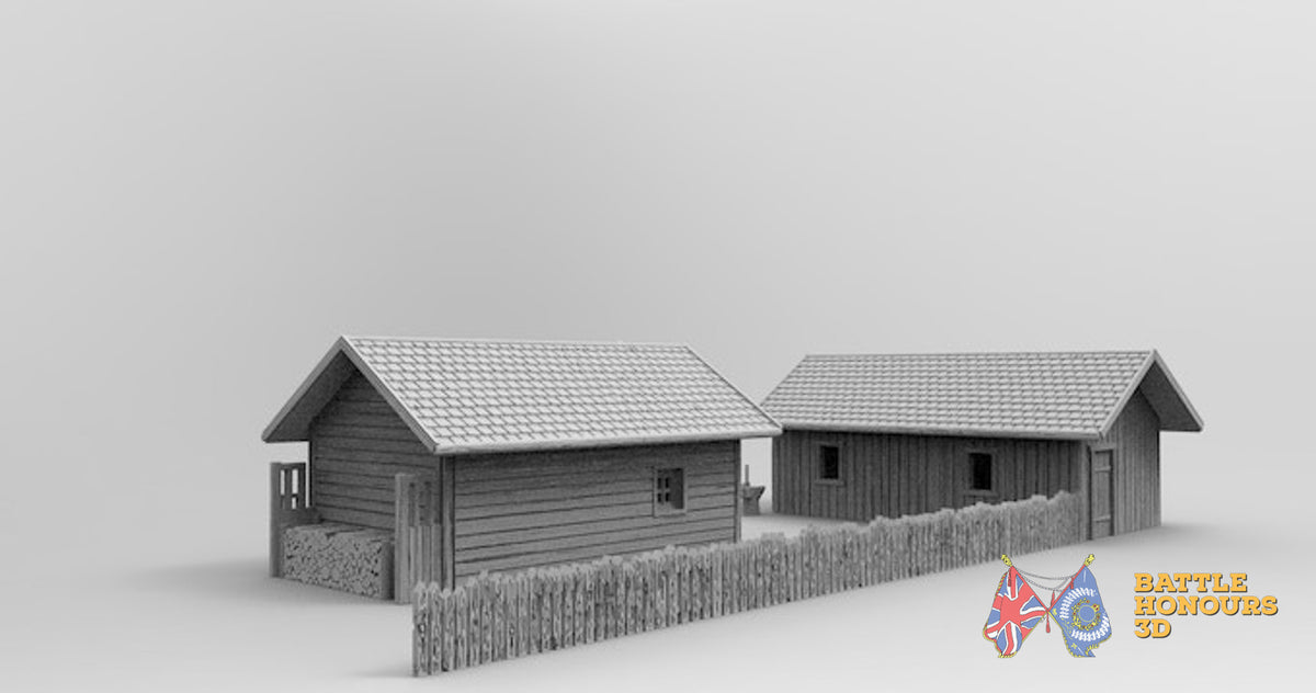 Tyrol Bavaria village terrain model view 3