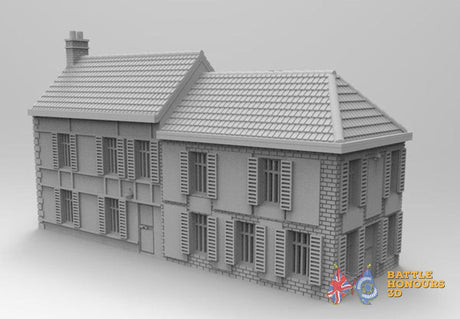 Café Gondrée terrain model view 1