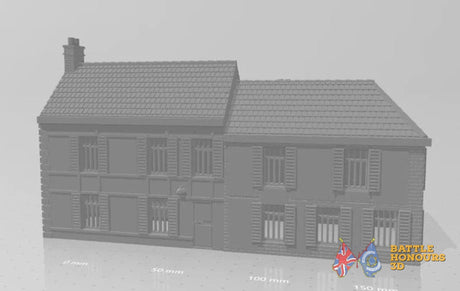 Café Gondrée terrain model view 5