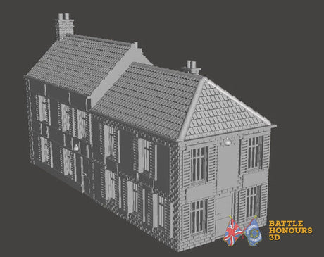Café Gondrée terrain model view 3