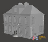 RAF tower and hut terrain model view 3