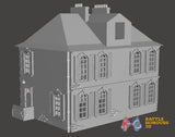 RAF tower and hut terrain model view 1
