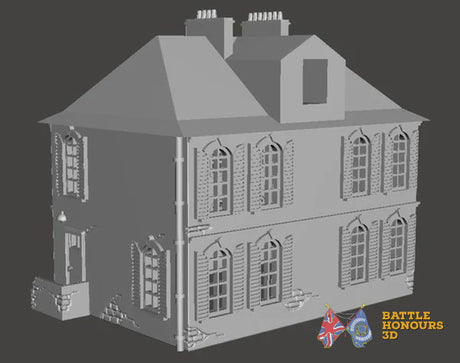 RAF tower and hut terrain model view 1