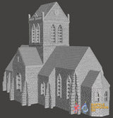 Sainte Mere Eglise terrain model view 2