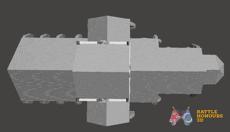 Sainte Mere Eglise terrain model view 1