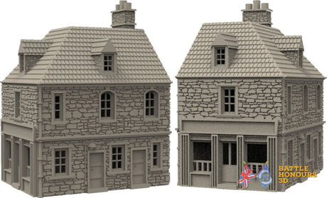 Sainte-Marie-du-Mont shop terrain model